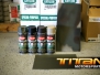 Krylon Camouflage Test Samples